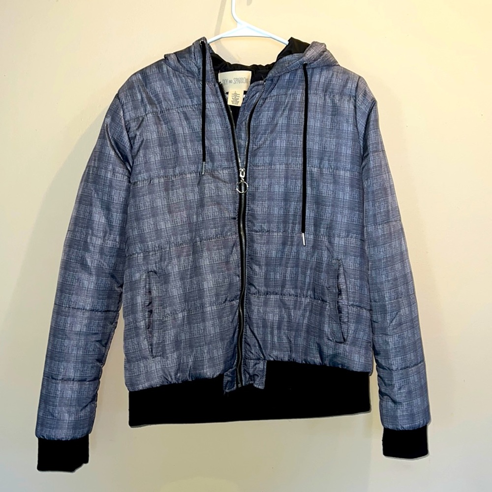 Gray Puffer Jacket - image 1